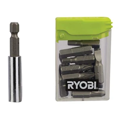 Imagen de Ryobi RAK16FP Juego de puntas destornilladores (tamaño: 25mm, pack 16)