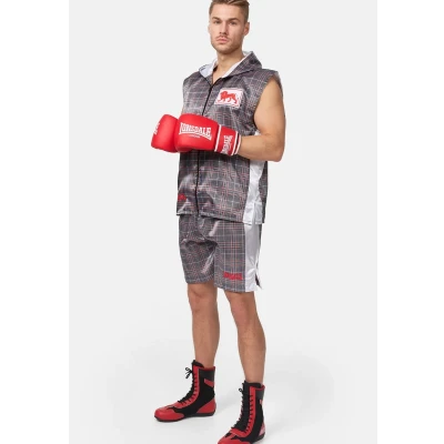 Imagen de Lonsdale Einlauf Charlton Chaleco, Hombre, Talla: 3XL, White/black/red