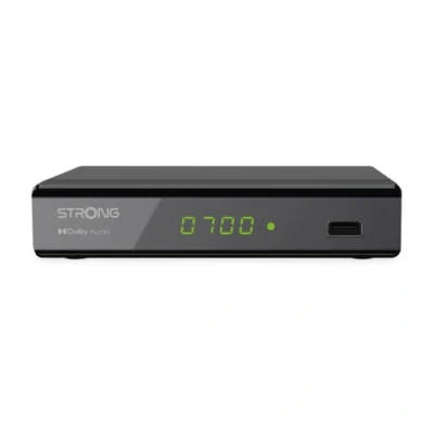 Imagen de Strong SRT8119 Decodificador TDT Full HD DVB T2 Compatible con HEVC265 Receptor/sintonizador de TV función grabadora (HDMI, euroconector, USB, Dolby Digital Plus)