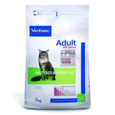 Imagen de Hpm Virbac Feline Adult Neutered Entire Salmon 7Kg