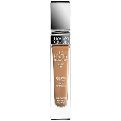 Imagen de Physicians Formula The Healthy Foundation, Base Líquida Duradera, Ligera y Construible con Acabado Satinado, Tono MN4