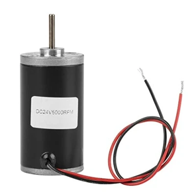 Imagen de 31ZY Motor de CC Imán Permanente Engranaje Eléctrico Reversible Para Generador Bricolaje CW/CCW 6V / 12V 24V 3500 8000rpm(24V 5000rpm)