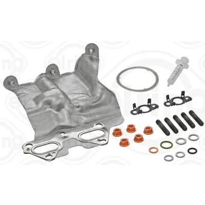Imagen de ELRING 002.360 Juego de montaje, turbocompresor con juntas instrucciones tornillos FIAT: 500 Hatchback