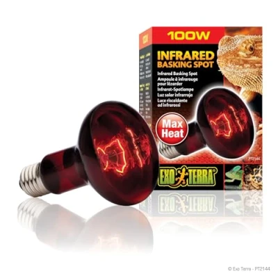 Imagen de Exo Terra Infra Rojo Nocturno Heat GLO, 100W (PT2144A1)