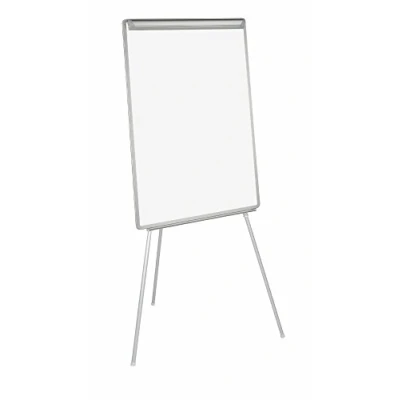 Imagen de Bi Office Easy pizarra Magnética con caballete de trípode, marco gris, A1 60 x 85 cm, para rotafolios
