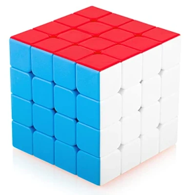 Imagen de Maomaoyu Cubo Magico 4x4 4x4x4 Original Puzzle de la Velocidad Niños Juguetes Educativos, Stickerless