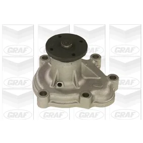 Imagen de GRAF PA664 Bomba de agua con junta mecánico Chapa acero para accionamiento correa poli V OPEL: Astra G Berlina, CC, Corsa B Hatchback