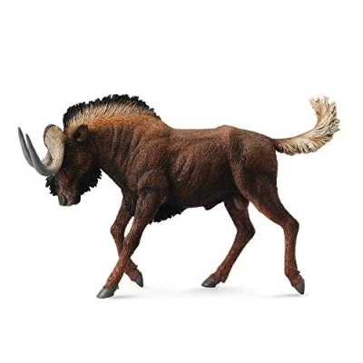 Imagen de Collecta Black Wildebeest Gnu Juguete de Animales, Color Negro, Moyen (88542)