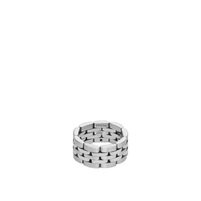 Imagen de Fossil Anillo de Acero inoxidable Arden JF048260408 para hombre, inoxidable, Sin piedras preciosas