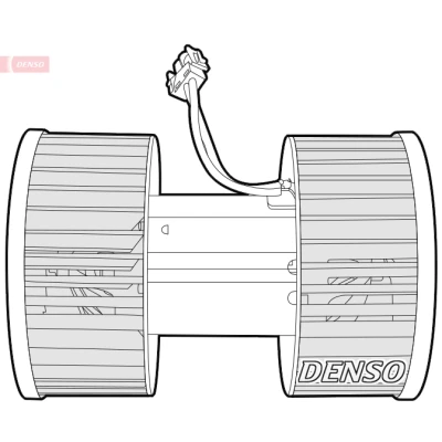 Imagen de DENSO DEA05003 Ventilador de Calefacción para vehíc. con volante a la izquierda BMW: 3 Berlina, X3, Cabrio