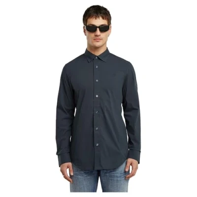 Imagen de G Star para Hombre Camisa Uniform Slim, Azul (Salute D25176 D321 C742), L