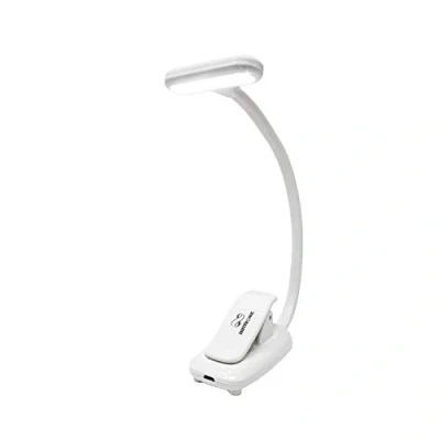 Imagen de Infitronic 9 LEDs Recargables Notenpultleuchte Notenpultlampe Piano Leselampe Buchlampe Dimmbar 3 Farbmodi (blanco)