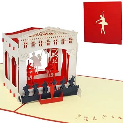 Imagen de Lin 17390 3d pop up Tarjetas, incluye sobres