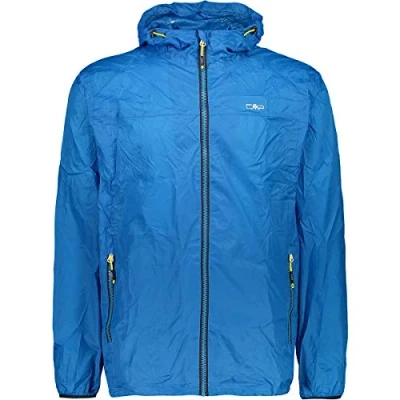 Imagen de CMP Chaqueta Hombre Rain Fix Capucha, ciano, S