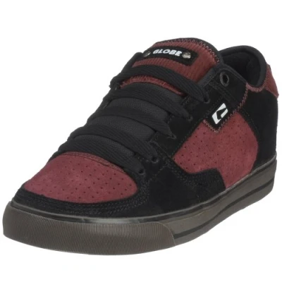 Imagen de Globe HBHASLS Zapatillas de Skateboarding Cuero para Hombre, Color Rojo, Talla 45