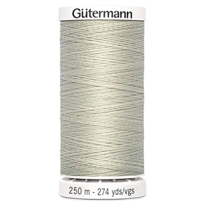 Imagen de Gutermann Sew All Hilo de poliéster, 250 m, Leche Blanco (0299),