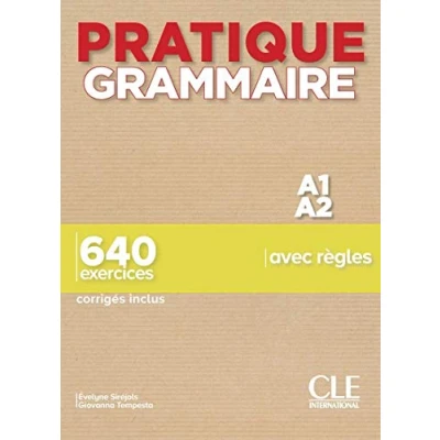 Imagen de Pratique Grammaire A1 a2 Livre + Corriges