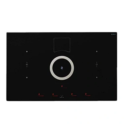 Imagen de Elica; Placa inducción con extractor integrado NIKOLATESLA SWITCH BL/F/83; Couleur : vidrio negro