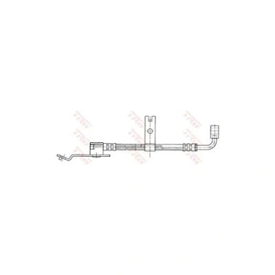 Imagen de TRW PHD402 Latiguillos de Freno 520 3/8 24 JEEP: Grand Cherokee I, II, WRANGLER 2
