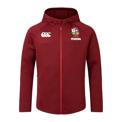 Imagen de Canterbury Leones británicos e irlandeses Everest Sudadera con Capucha, Dalia Roja, XXL para Hombre