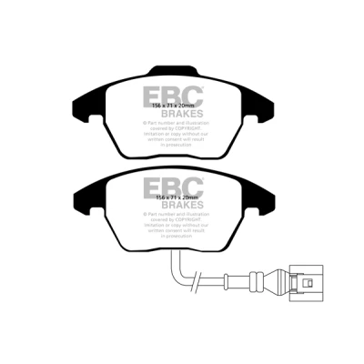 Imagen de Juego de pastillas EBC Brakes DP41517R