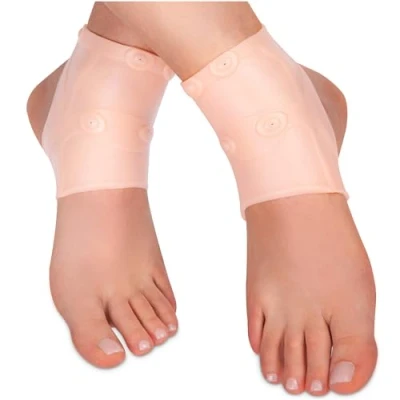 Imagen de HALUTO Taloneras silicona con imanes espolon calcaneo 2 uds. Protector talon para zapatos