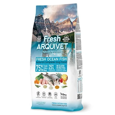 Imagen de Arquivet Fresh Ocean Fish 10 Kg Alimento Completo para Perros Pescado y Carne Frescos