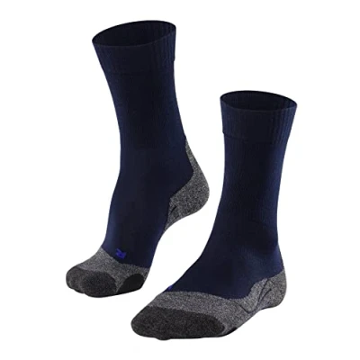 Imagen de FALKE TK2 Explore Cool M SO lyocell hilo funcional anti ampollas gruesa 1 par, Calcetines para senderismo Hombre, Azul (Marine 6120), 42 43