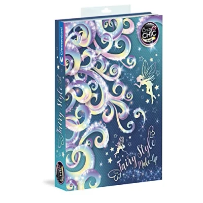 Imagen de Clementoni Crazy Chic Fairy Style Make Up Neceser para niña, Estuche con Maquillaje Lavable, Juego de cosméticos niños 6 años, Multicolor (18696)