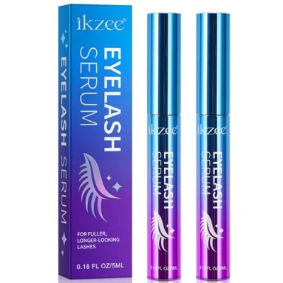 Imagen de Paquete de 2 Suero Crecimiento pestañas, Pestañas para Mujeres, aumentar el grosor, volumen y la longitud las 5ml