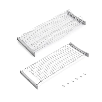 Imagen de EMUCA Escurreplatos para módulos Altos Suprastar, Escurridor de Platos y Vasos Muebles Cocina, Anchura Interior módulo 660 670 mm, Acero, Cromado