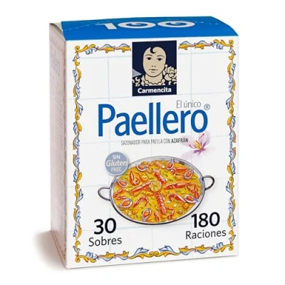 Imagen de Carmencita Mezcla de Especias para Paella 30 Sobres (02249)