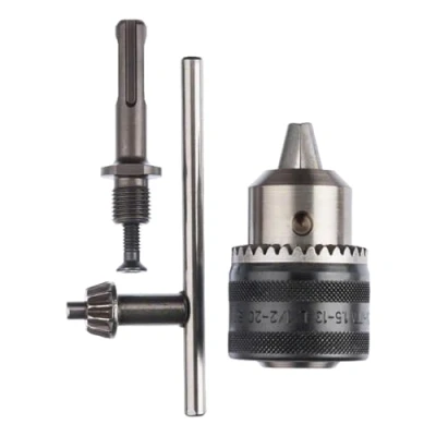 Imagen de Bosch 1 x Adaptador SDS Plus con Portabrocas, 1.5 13 mm, sin Modo Impacto, Accesorio para Martillo Perforador
