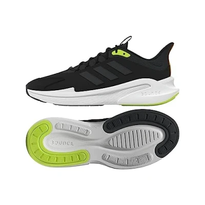 Imagen de adidas Alphaedge + Shoes, Zapatillas Hombre, Core Black Carbon Lucid Lemon, 39 1/3 EU