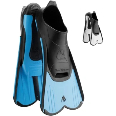 Imagen de CRESSI Light Aletas de natación, Unisex Youth, Blanco, 45/46