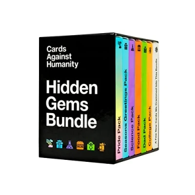 Imagen de Cards Against HumanityHGB Cartas contra la Humanidad: Paquete de Gemas Ocultas 6 Paquetes temáticos + 10 Nuevas