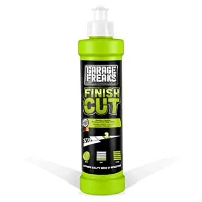 Imagen de Garage Freaks Car Polish Made by Menzerna Finish Cut Paso 3 Pulido de alto brillo 250ml Deep Gloss Sin silicona in Germany