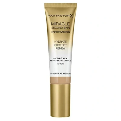 Imagen de Max Factor Miracle Touch Second Skinbase De Maquillaje, Tono 07, 30 Ml