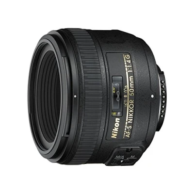 Imagen de Nikon AF S NIKKOR 50 mm f/1.4G Objetivo, Negro [Tarjeta Nital: 4 años de garantía]