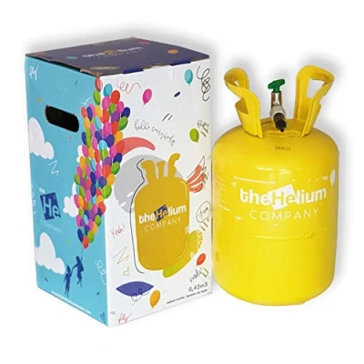 Imagen de Bombona de Helio para globos 0,42lt (hasta 50 latex 23 cm no incluidos)