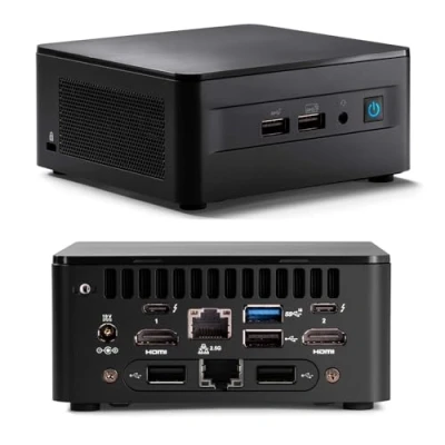 Imagen de Intel NUC 12 Pro NUC12WSHi7 Dual LAN Mini Desktop Computer, 12th Gen Core i7 1260P(12C/16T, Up to 4.4G) PC, (16G RAM, 1T SSD)