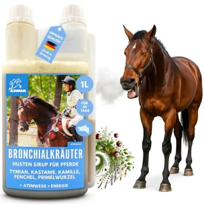 Imagen de jarabe para la tos caballo hierbas bronquiales tomillo hinojo expectorante I respiratorias libre vías 1L