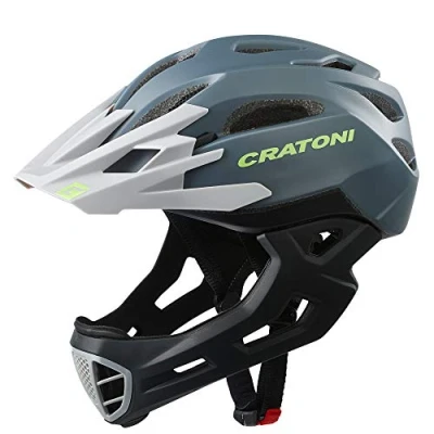 Imagen de Cratoni C Maniac Casco de Bici, Hombre, Gris/Negro, 52 56