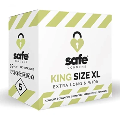 Imagen de SAFE Preservativos Tamaño XL 5 Unidades