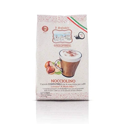 Imagen de Gattopardo 128 cápsulas de Nocciolino Comp. Lavazza a Modo Mio