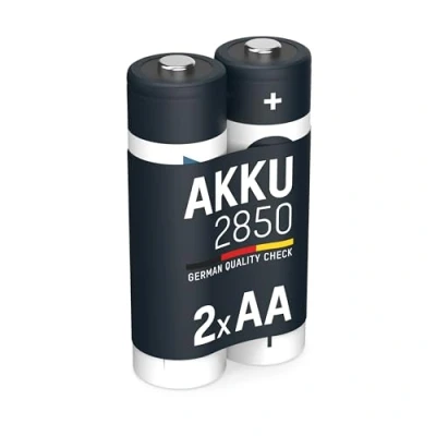 Imagen de Ansmann 5035202 Mignon Tipo AA 2850mAh Pila Altamente capacitiva Profesional/Multiuso, Foto Digital, 2 Unidades