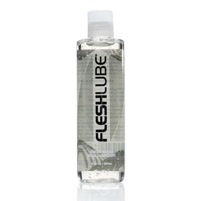 Imagen de Fleshlight Fleshlube Slide 250 ml Lubricante a Base de Agua para Sexo Anal Suave y Duradero Fácil Limpiar Apto Pieles Sensibles Hipoalergénico Natural