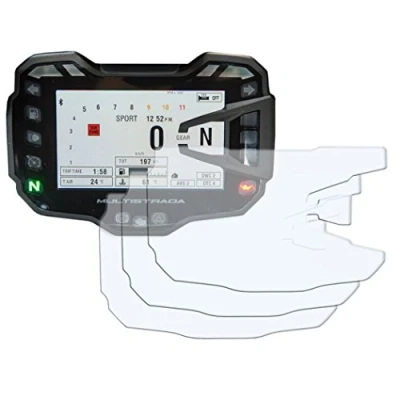Imagen de Speedo Angels 3 x Ducati Multistrada 950/1200/1260 2015&gt; Velocímetro/Speedo/Tacho Protector de pantalla Anti Reflexión