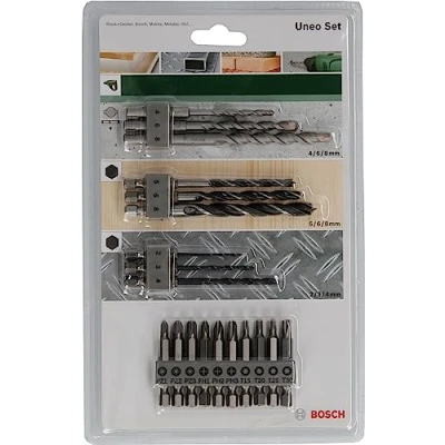 Imagen de Bosch 2 609 256 989 Juego variado Uneo (pack de 19)