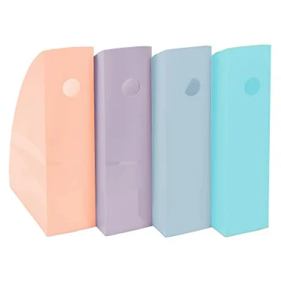 Imagen de Revistero exacompta aquarel mag cube set de 4 unidades colores pastel 266x328x305 mm